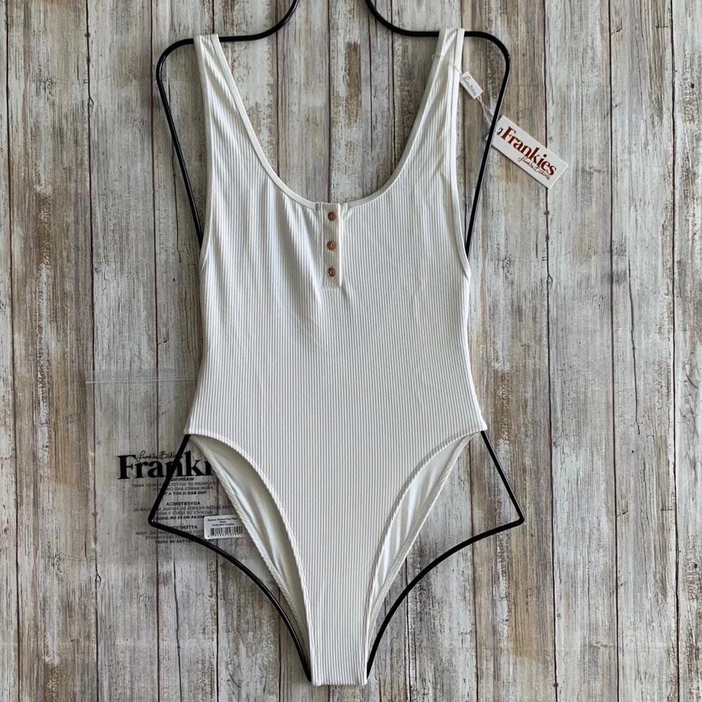 Frankie's Bikinis Ribbed DAPHNE One Piece